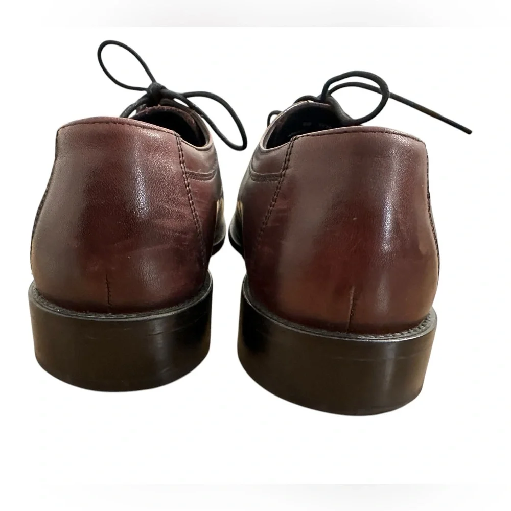 Johnston‎ Murphy Men’s Size 9.5 M Brown Dress Lace Up Shoes.B4
